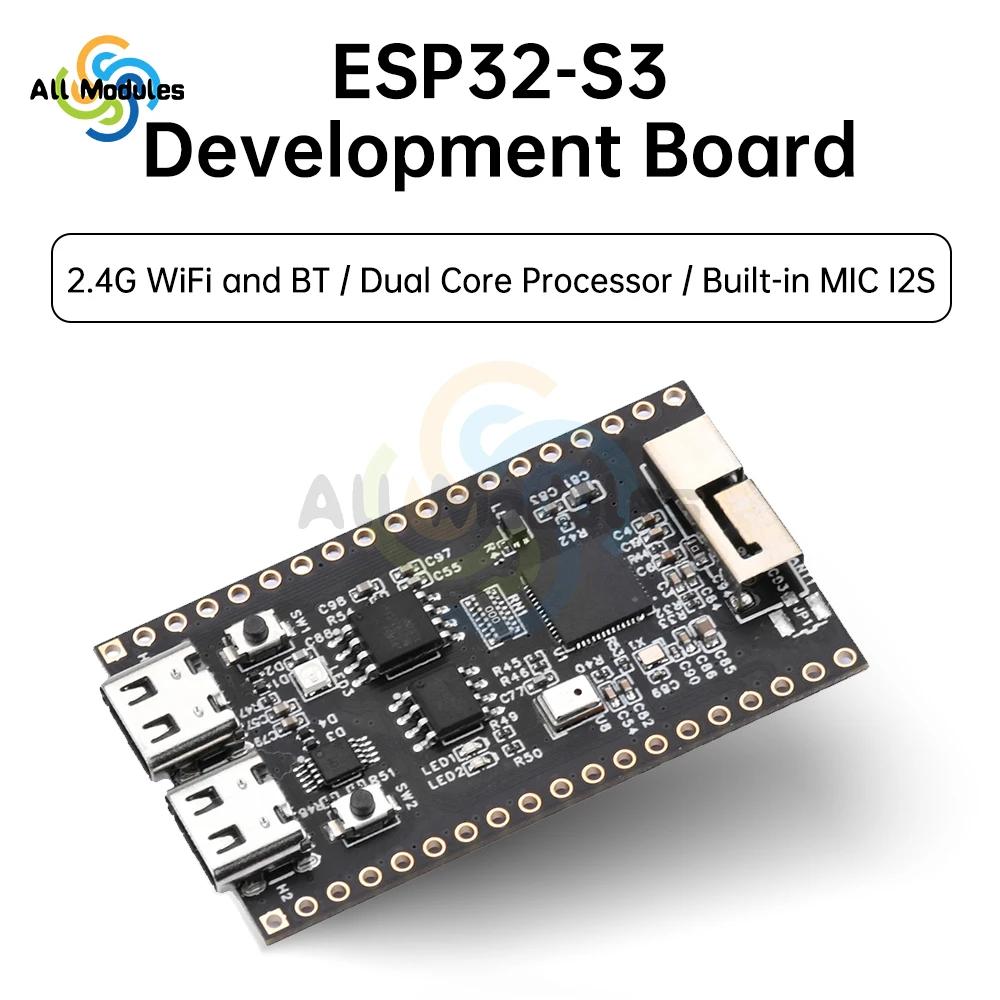 ESP32-S3-CAM   2.4G   , ũ , OV2640 ī޶ ,  CŸ ESP32-S3, BT 